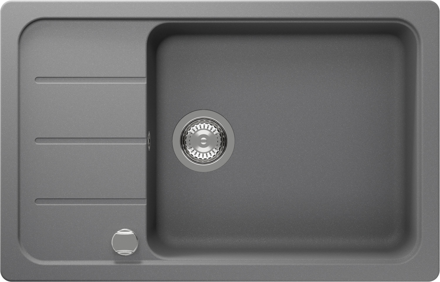 Kitchen Sink Formhaus D-100LS Grey (Croma) CRISTALITE®