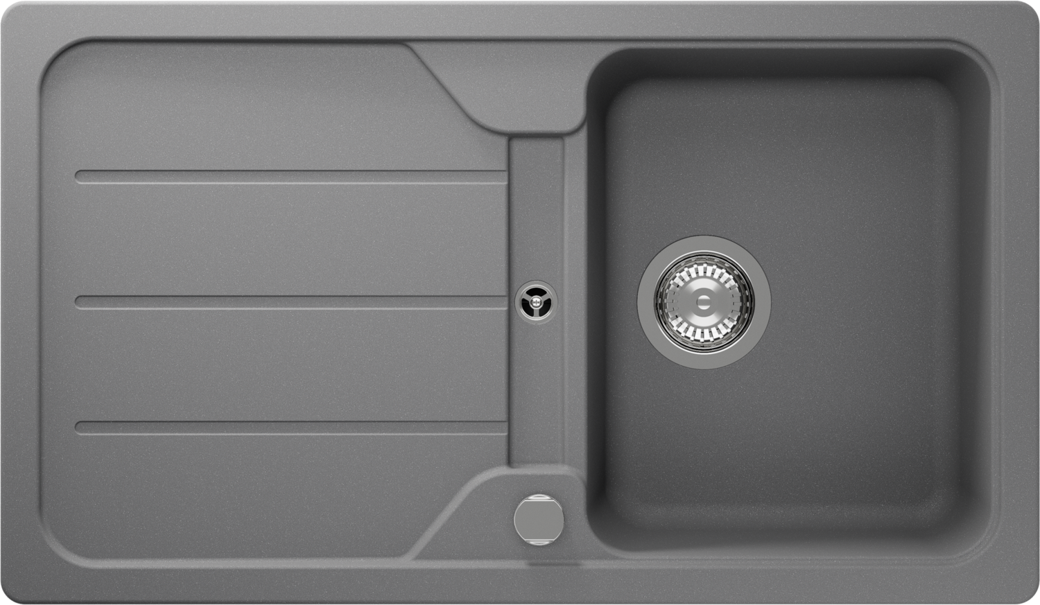 Küchenspüle Formhaus D-100 Grau (Croma) CRISTALITE®