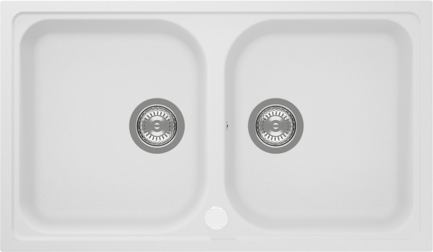 Kitchen Sink Formhaus N-200 White (Alpina) CRISTALITE®