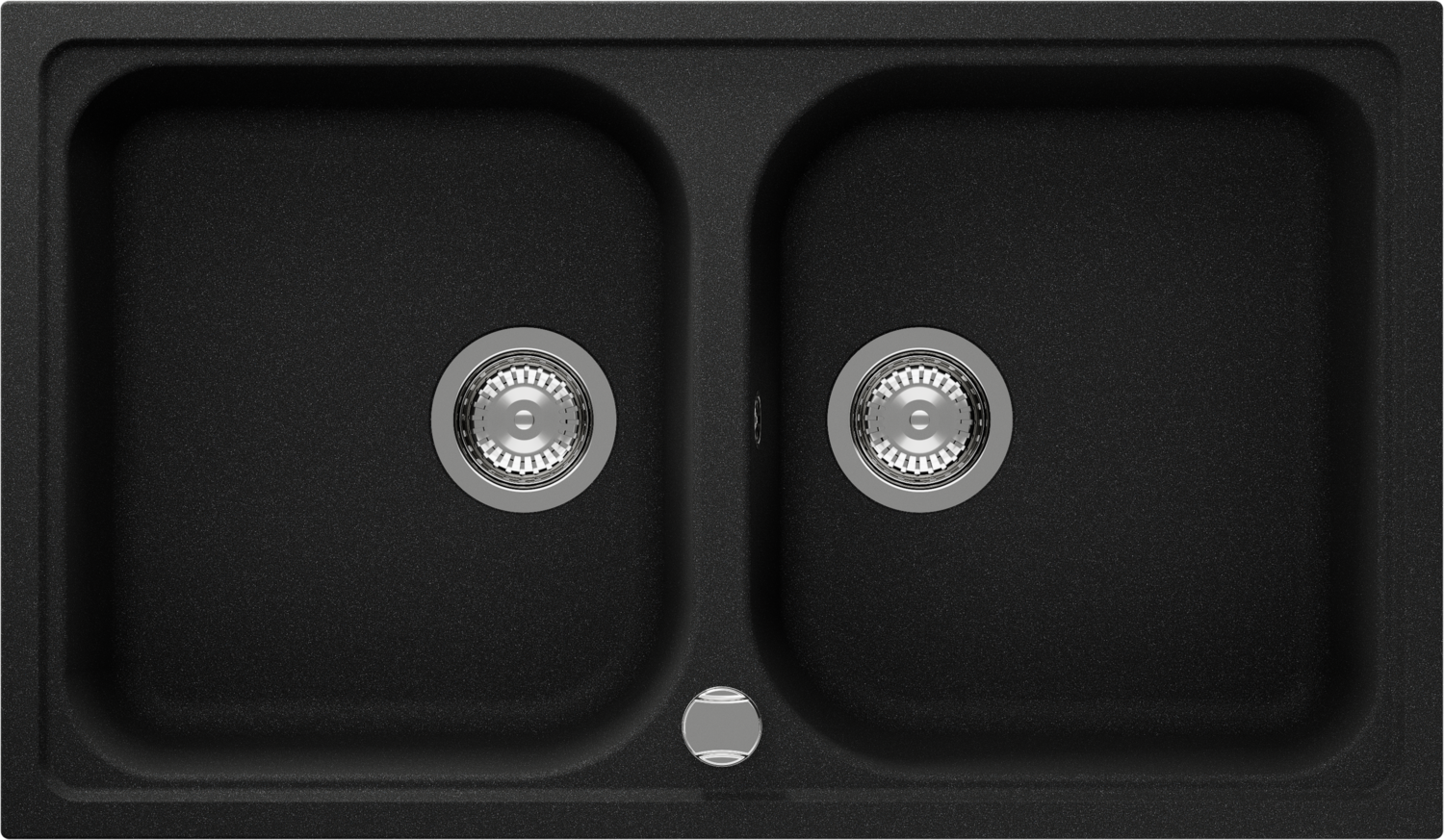 Kitchen Sink Formhaus N-200 Black (Onyx) CRISTALITE®