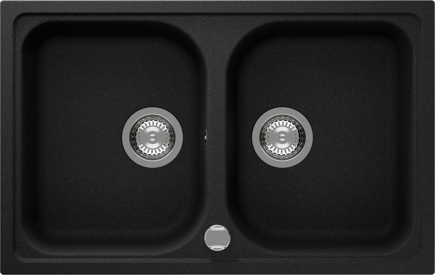 Kitchen Sink Formhaus N-200S Black (Onyx) CRISTALITE®