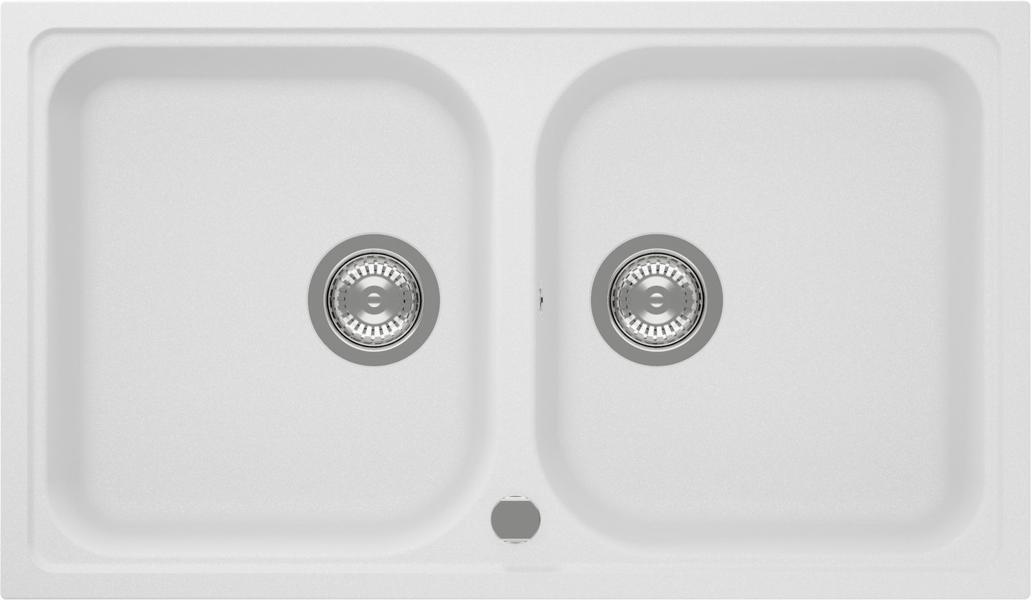 Kitchen Sink Formhaus N-200 White (Alpina) CRISTALITE®