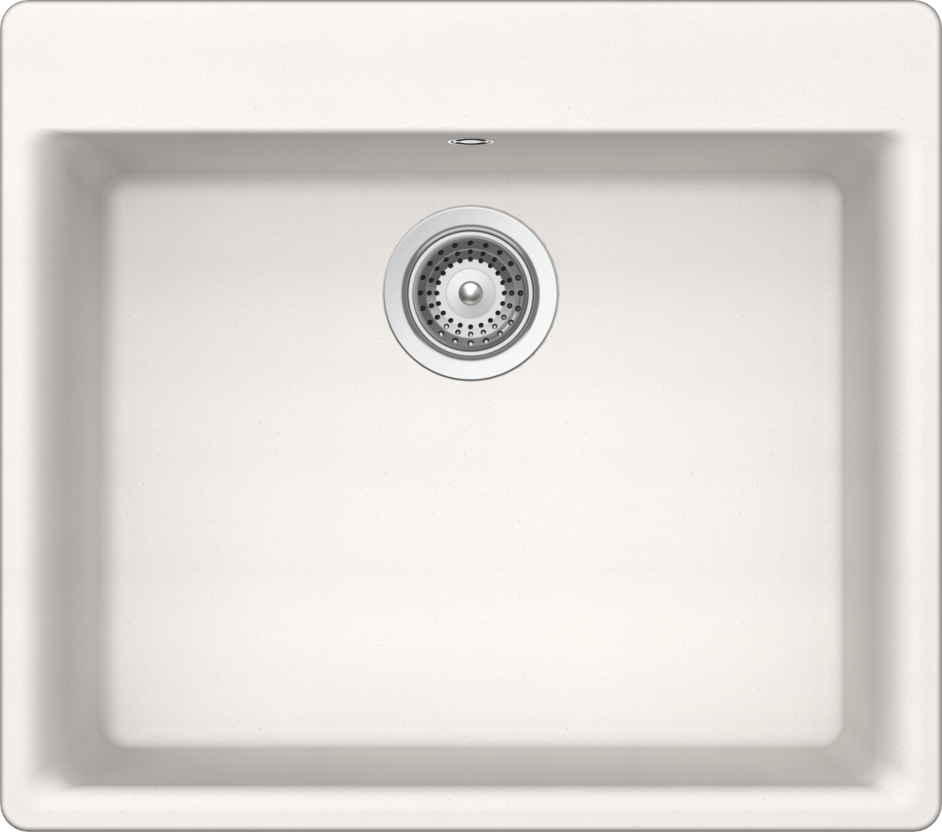 Kitchen Sink Galaxy N-100 White (Polaris) CRISTADUR®