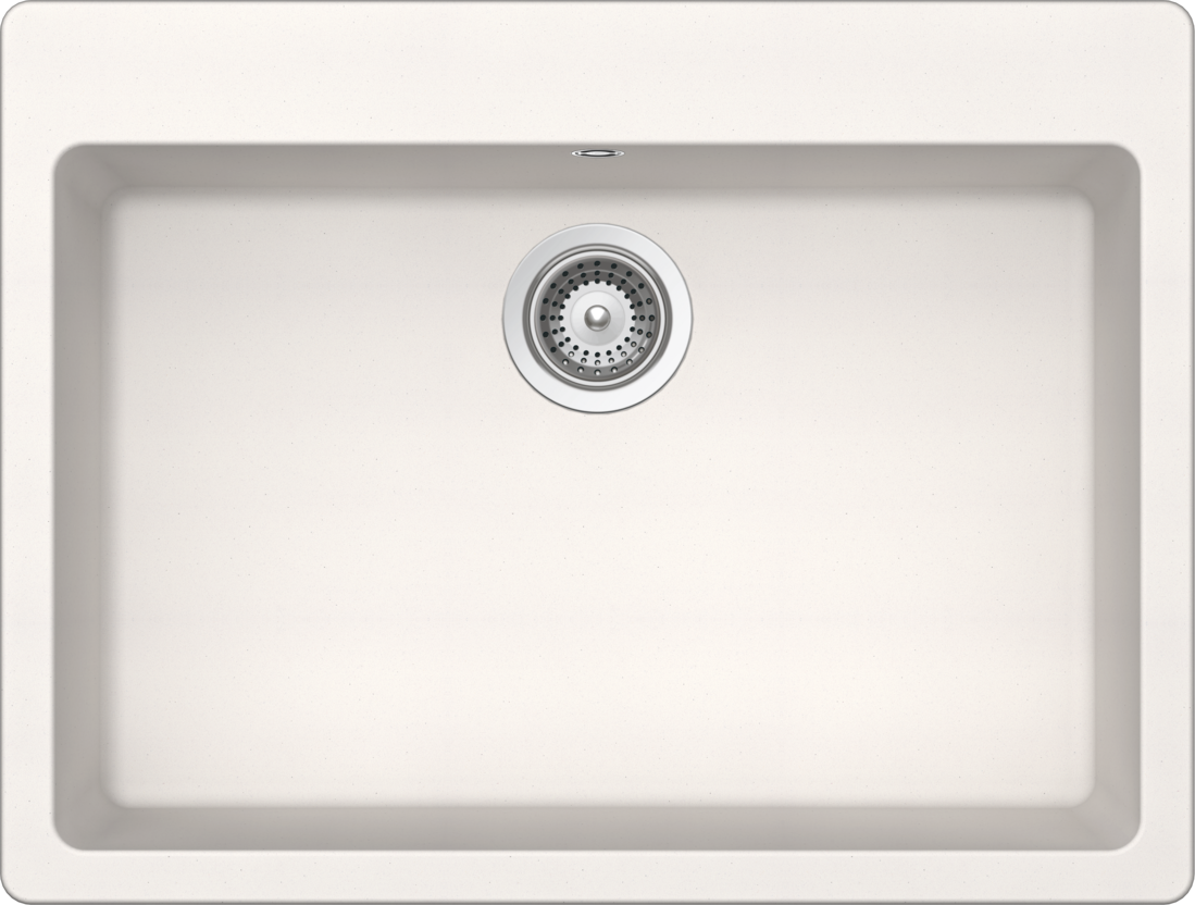 Kitchen Sink Galaxy N-100L White (Polaris) CRISTADUR®