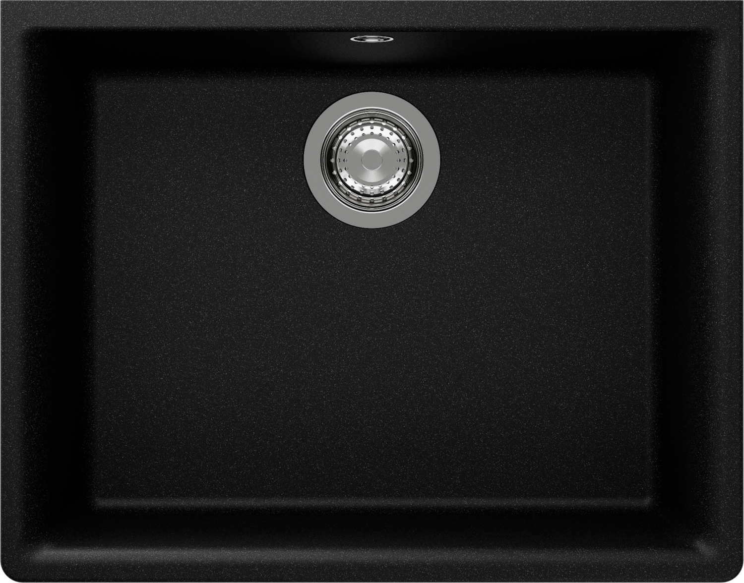 Kitchen Sink Galaxy N-100Y Black (Magma) CRISTADUR®