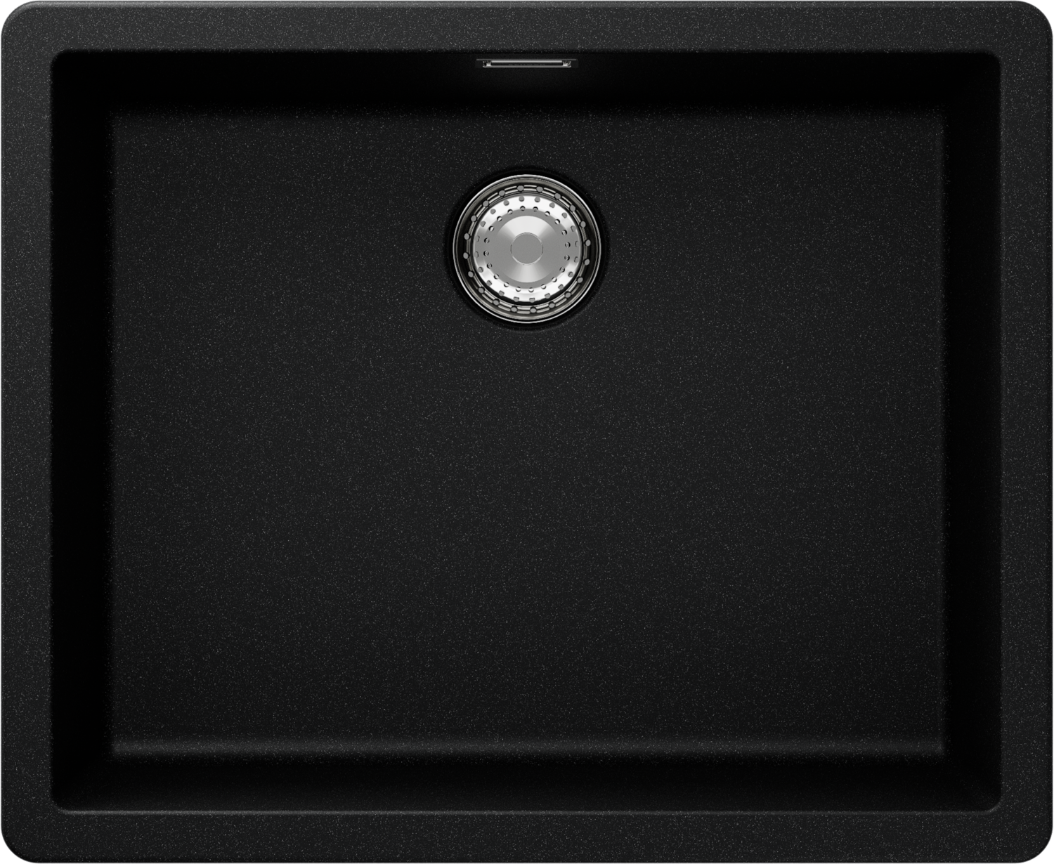 Küchenspüle Greenwich N-100L Schwarz (Magma) CRISTADUR®