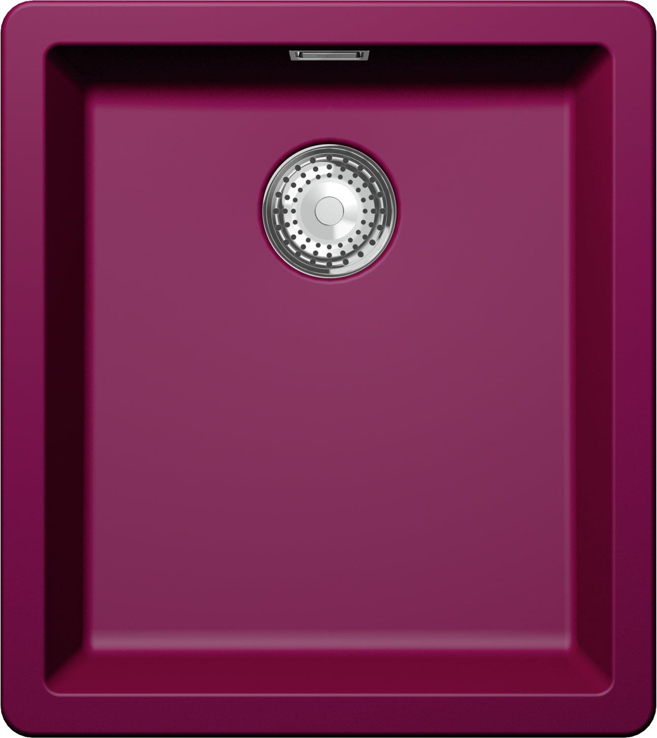 Küchenspüle Greenwich N-100S Rot (Berry) CRISTADUR®