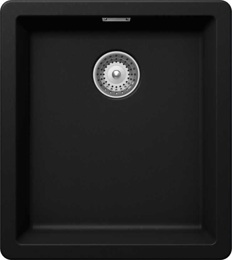 Kitchen Sink Greenwich N-100S Black (Puro) CRISTADUR®