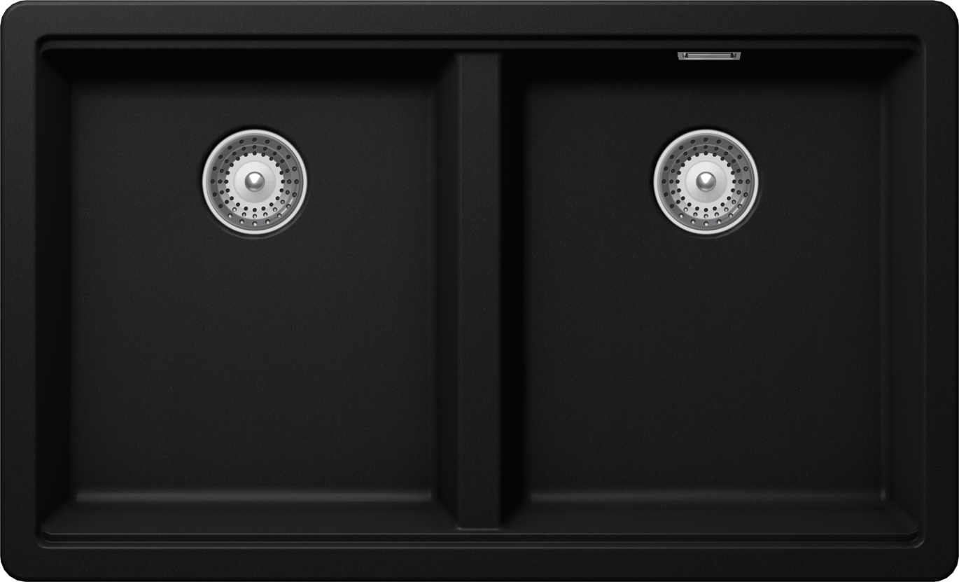 Kitchen Sink Greenwich N-200 Black (Puro) CRISTADUR®