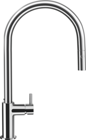 Kitchen Tap Hekate Chrome gooseneck Pull-out