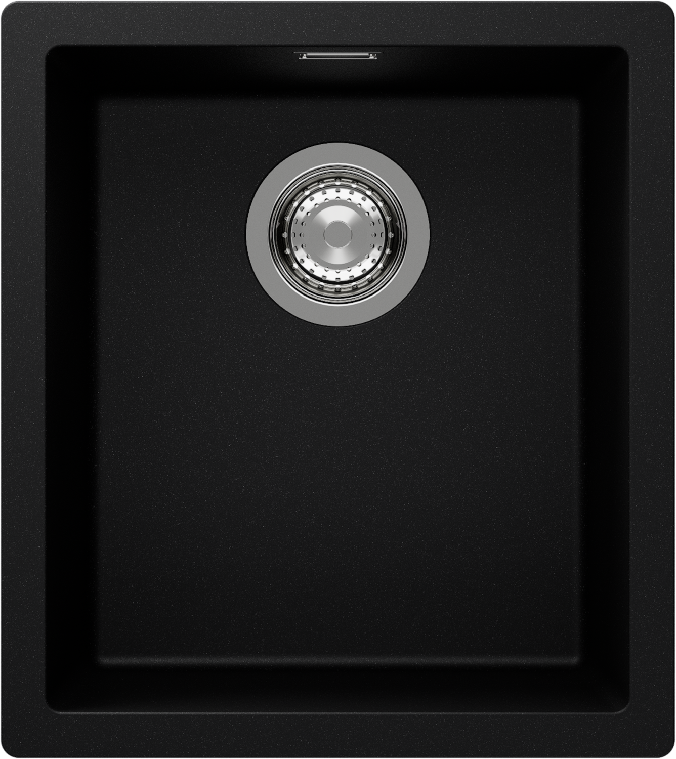 Küchenspüle KAIA N-100S Schwarz (Puro) CRISTADUR®