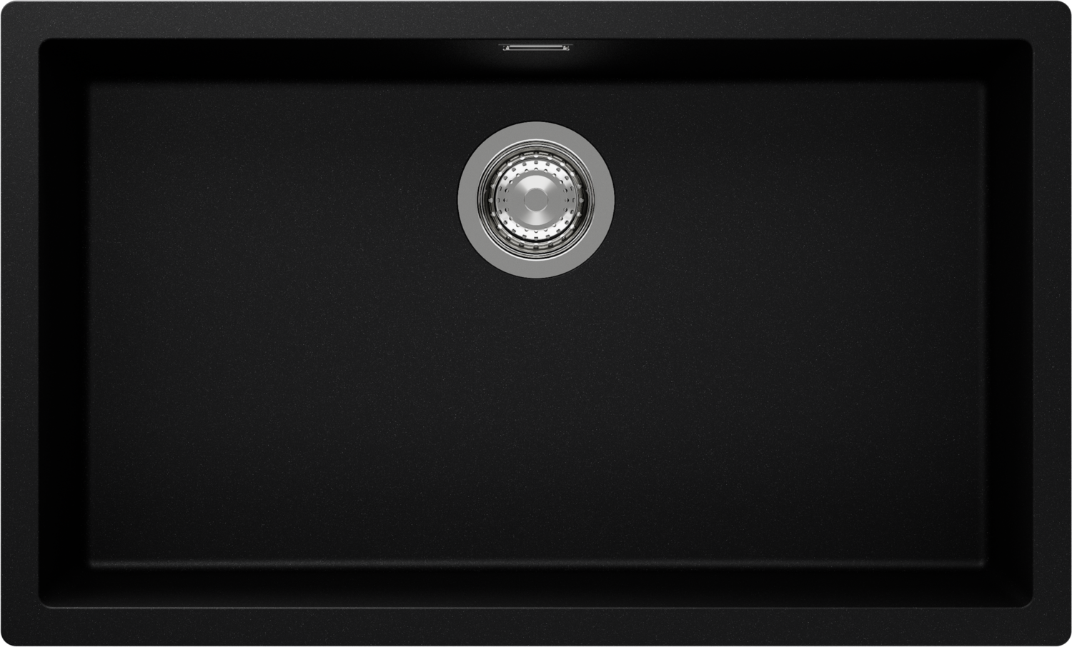 Küchenspüle KAIA N-100XL Schwarz (Puro) CRISTADUR®