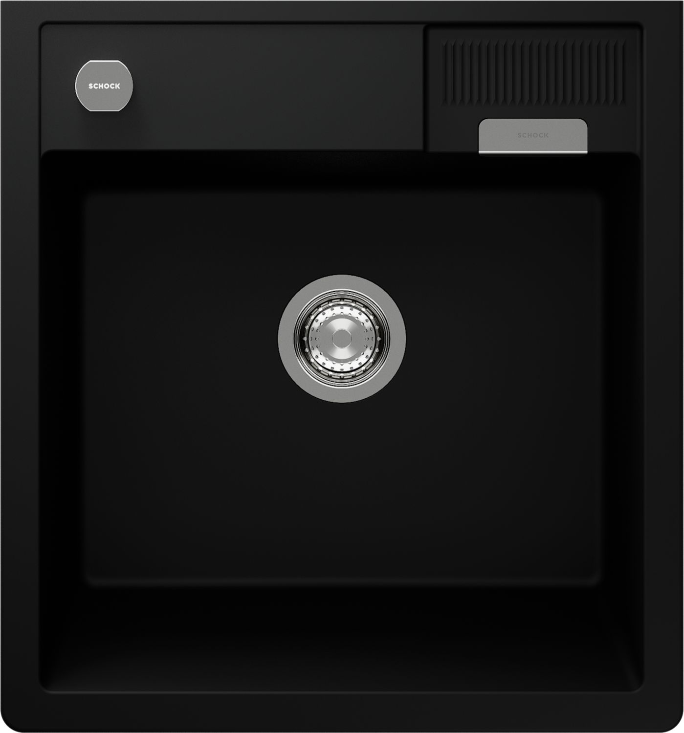Küchenspüle Kallio M-100 Schwarz (Night) CRISTADUR®