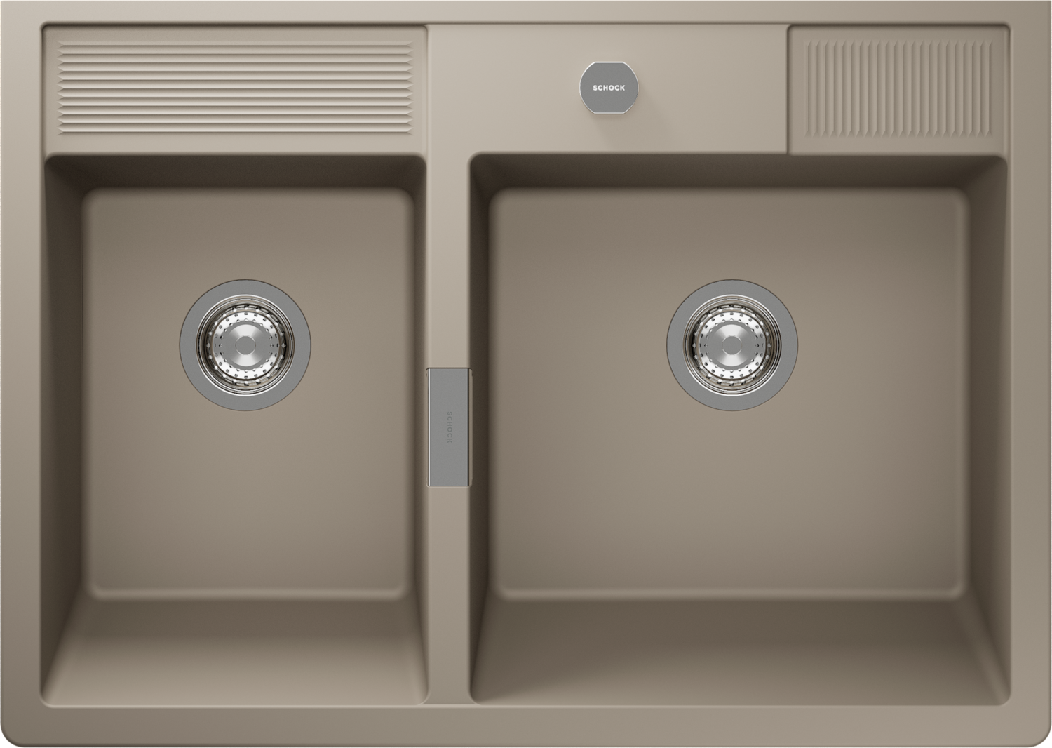 Küchenspüle Kallio M-175 Beige (Twilight) CRISTADUR®