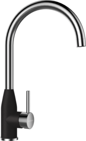 Kitchen Tap Kavus Nero gooseneck Fix