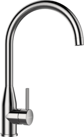 Kitchen Tap Kavus Solide Stainless Steel  gooseneck Fix