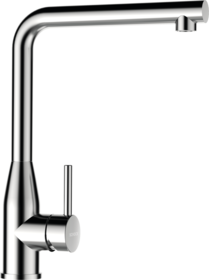 Kitchen Tap Keto Solide Stainless Steel  L-Form Fix