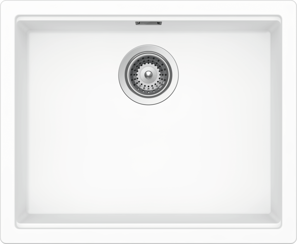 Kitchen Sink Kiruna N-100L White (Day) CRISTADUR®