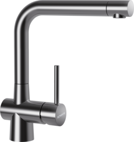 Kitchen Tap Laios Solide Stainless Steel  L-Form Fix