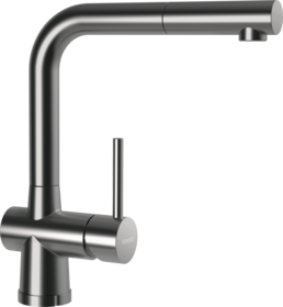 Kitchen Tap Laios W Solide Stainless Steel  L-Form Pull-out