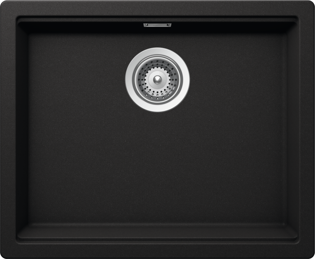 Kitchen Sink Lahti N-100L Black (Nero) CRISTALITE®