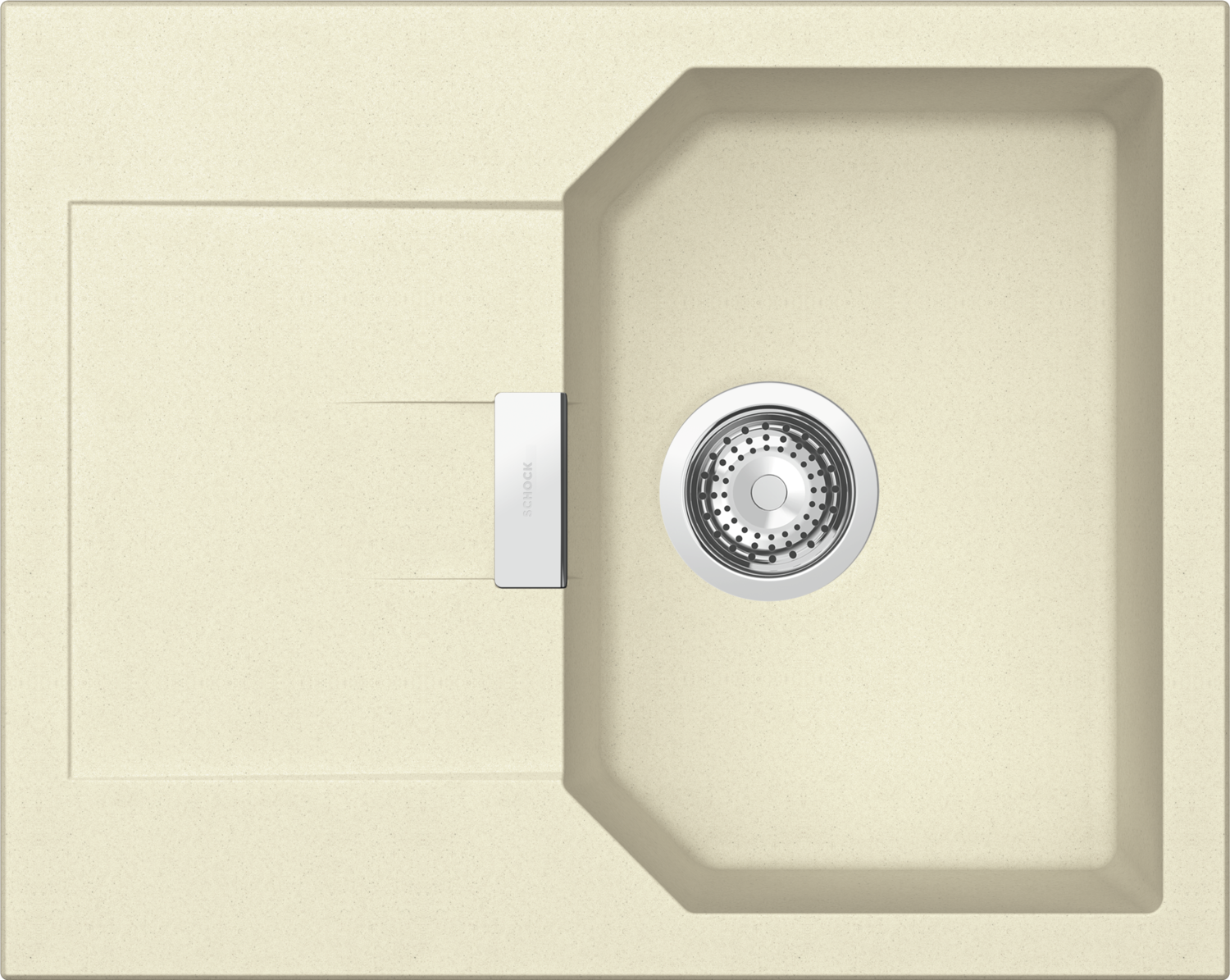 Kitchen Sink Manhattan D-100XS Beige (Vanilla) CRISTALITE®