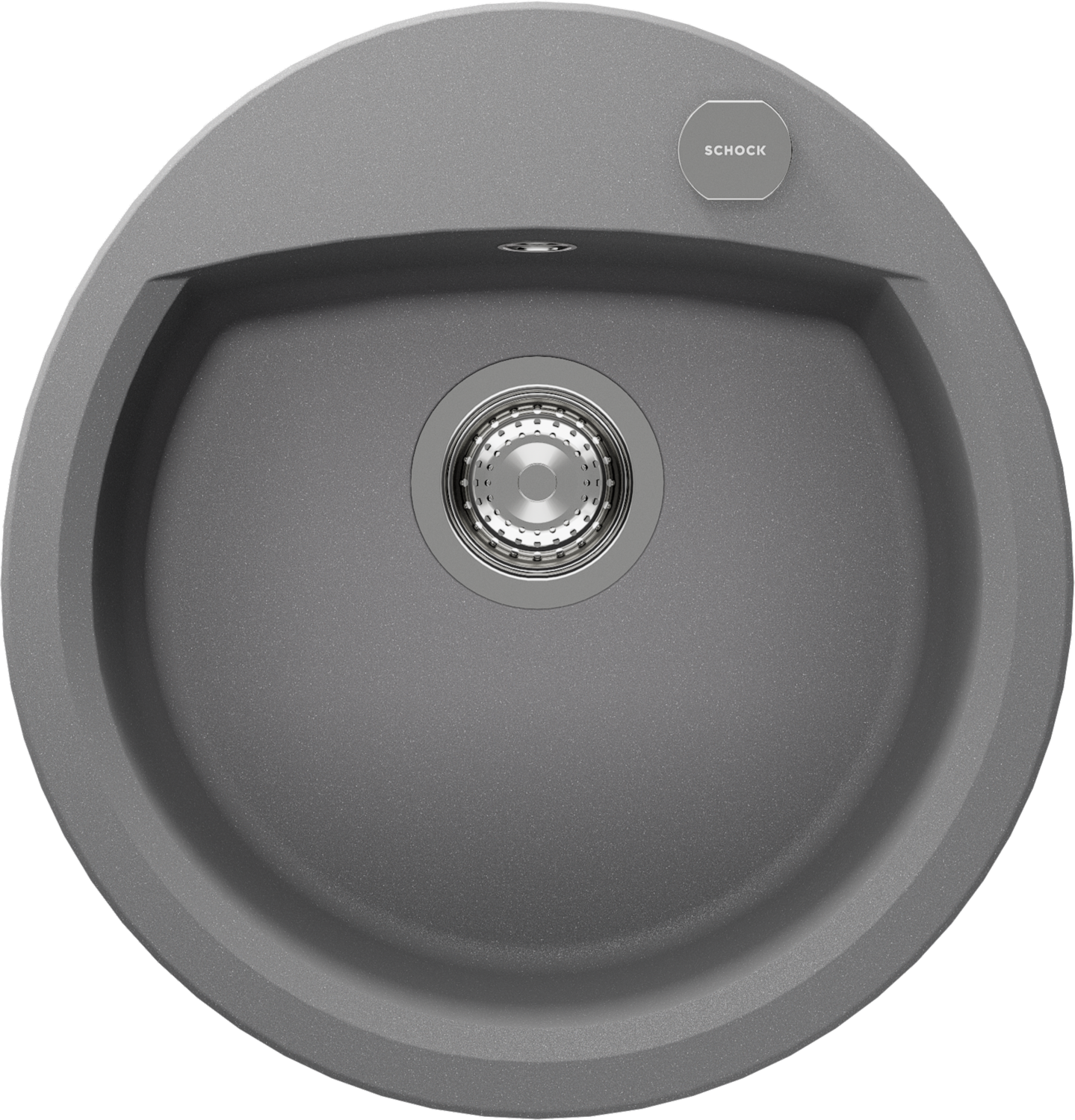 Kitchen Sink Manhattan R-100 Grey (Croma) CRISTALITE®