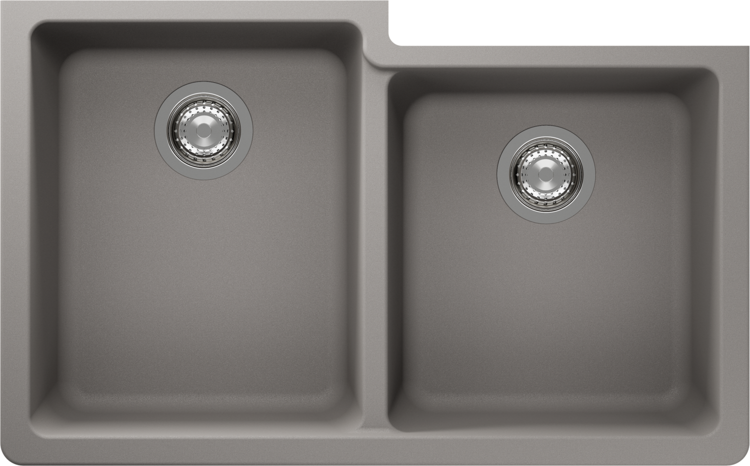 Kitchen Sink Madison N-175Y Grey (Concrete) CRISTALITE®