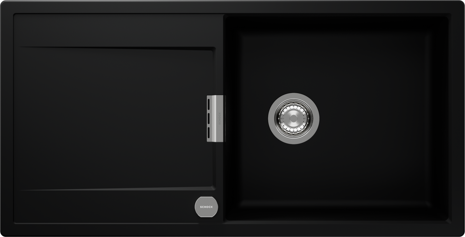 Kitchen Sink Mono D-100L Black (Night) CRISTADUR®