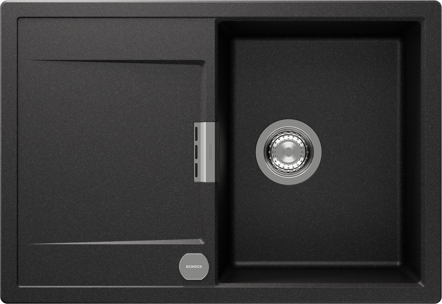 Kitchen Sink Mono D-100S Grey (Stone) CRISTADUR®