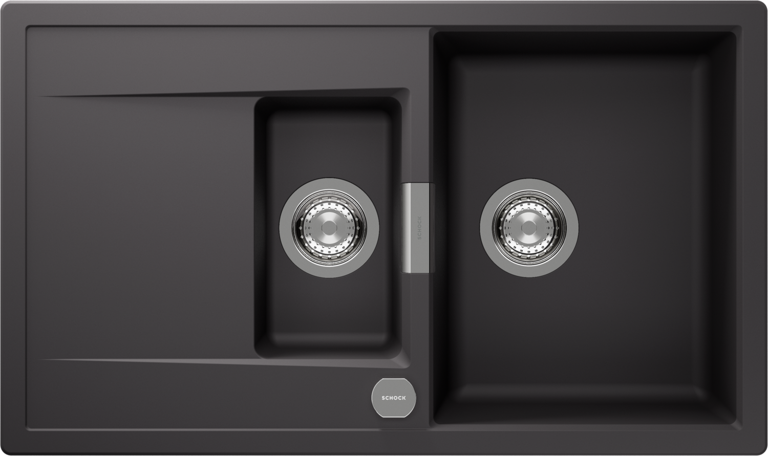 Kitchen Sink Mono D-150 Grey (Dusk) CRISTADUR®