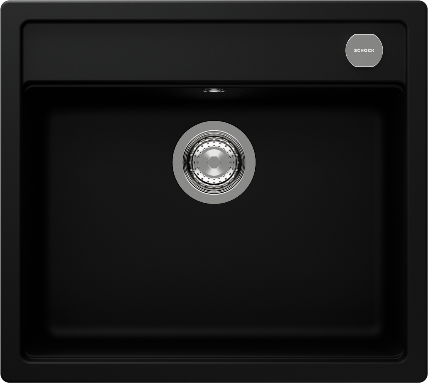 Kitchen Sink Mono N-100 Black (Night) CRISTADUR®