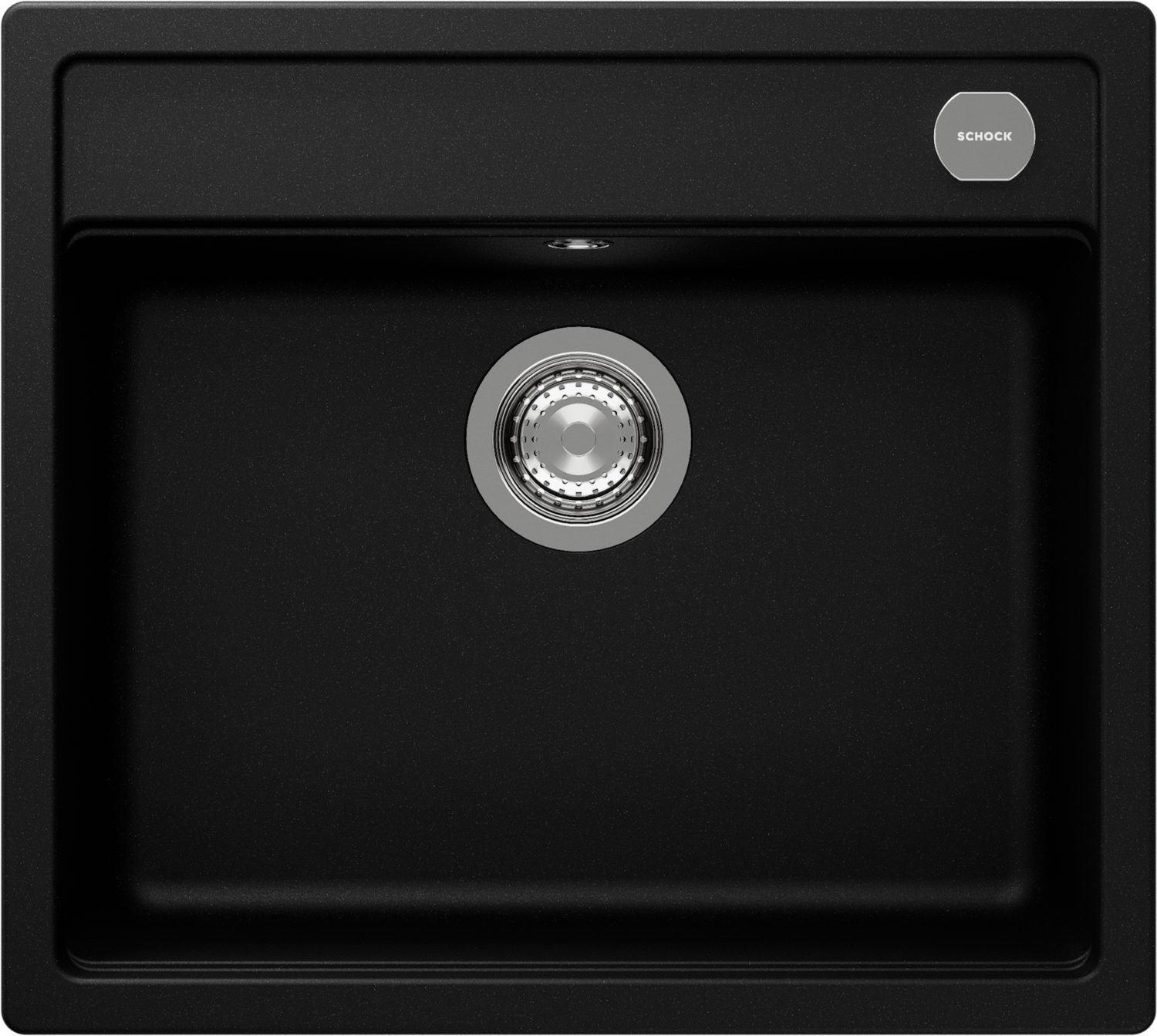 Kitchen Sink Mono N-100 Black (Puro) CRISTADUR®