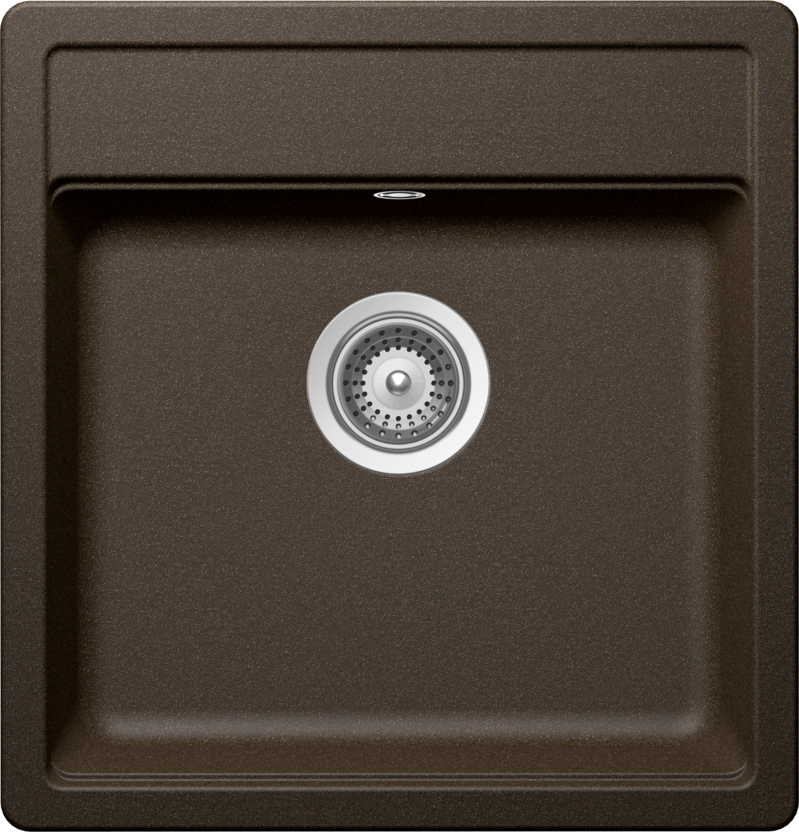 Küchenspüle Mono N-100S Braun (Bronze) CRISTADUR®