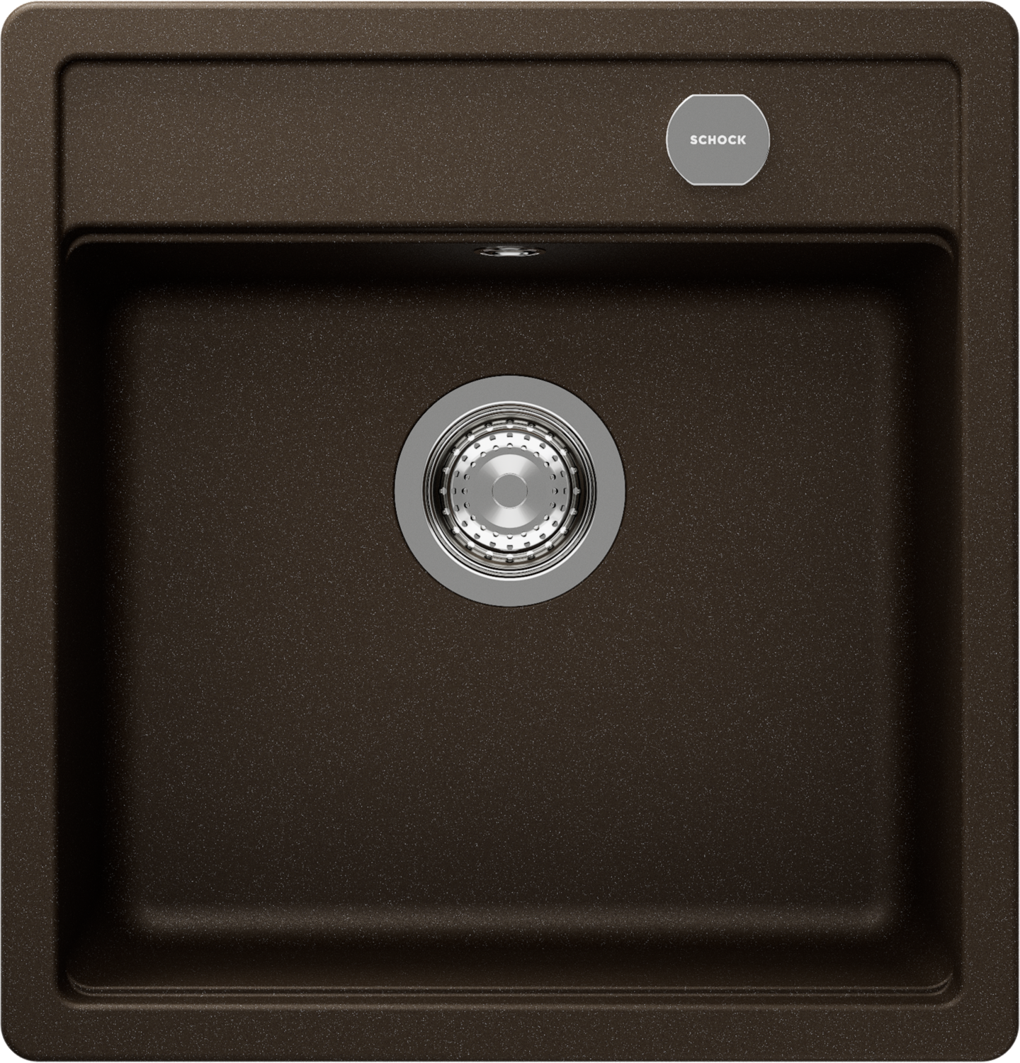 Küchenspüle Mono N-100S Braun (Bronze) CRISTADUR®