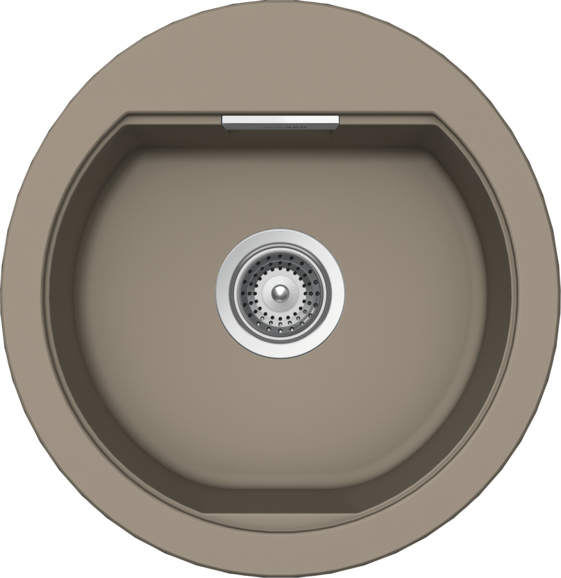 Kitchen Sink Mono R-100 Beige (Twilight) CRISTADUR®