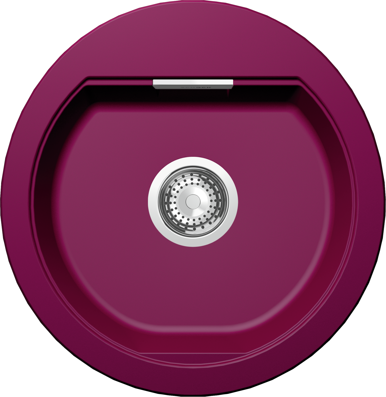 Küchenspüle Mono R-100 Rot (Berry) CRISTADUR®