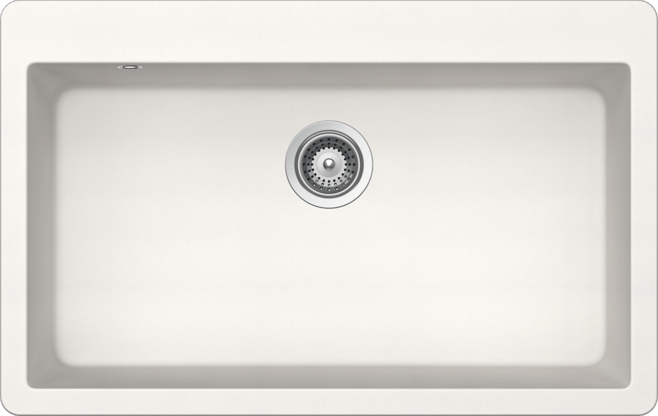 Kitchen Sink Montano N-100XL White (Polaris) CRISTADUR®