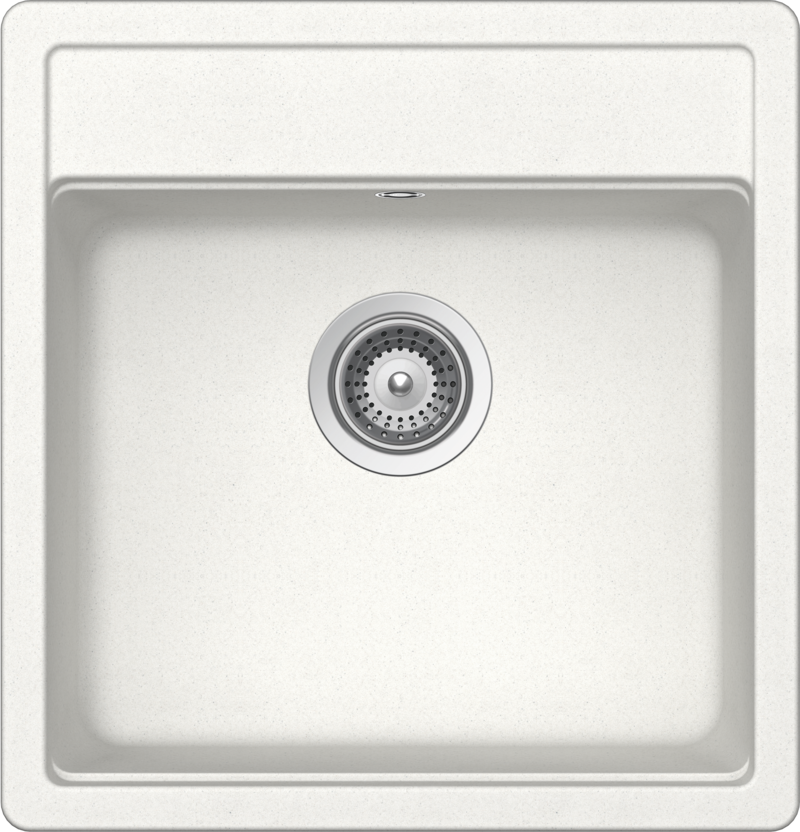 Kitchen Sink Nemo N-100S White (Alpina) CRISTALITE®