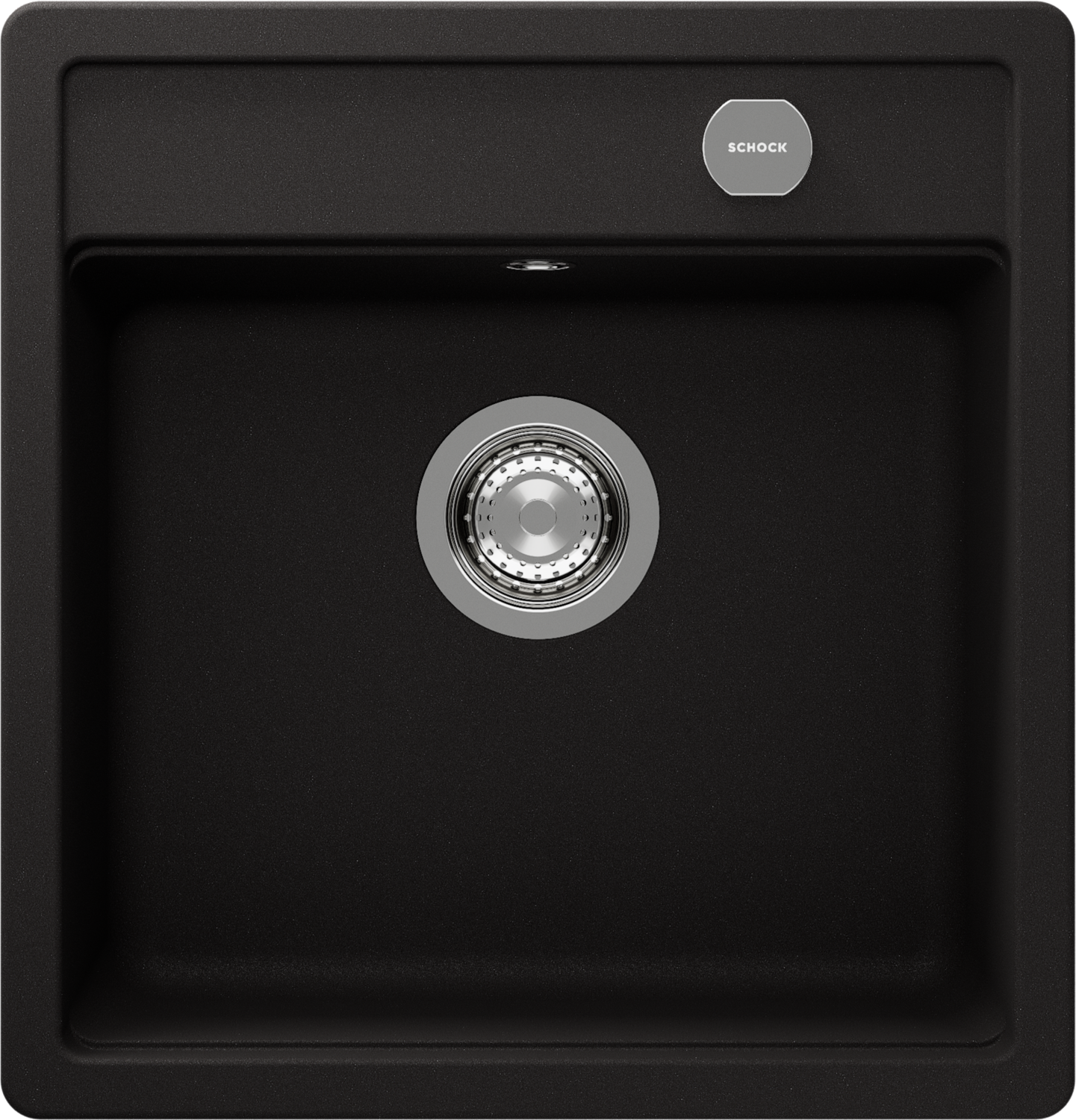 Küchenspüle Nemo N-100S Schwarz (Nero) CRISTALITE®