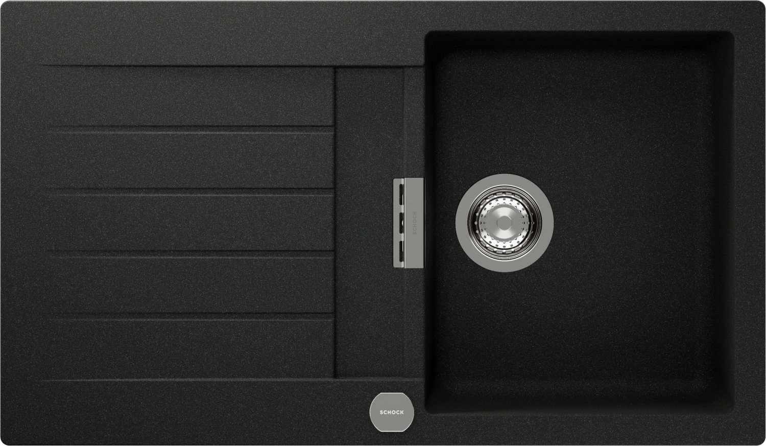 Kitchen Sink Primus D-100 Black (Onyx) CRISTALITE®