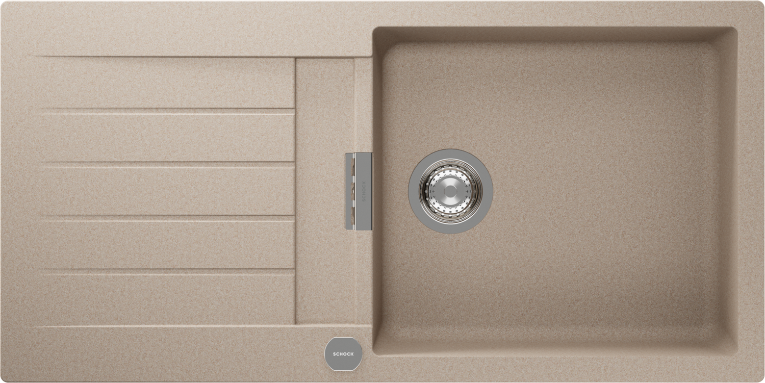 Kitchen Sink Primus D-100L Beige (Sabbia) CRISTALITE®