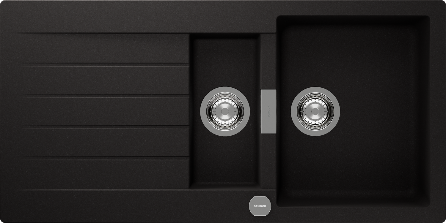 Kitchen Sink Primus D-150 Black (Nero) CRISTALITE®