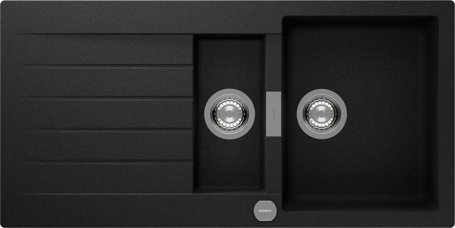 Kitchen Sink Primus D-150 Black (Onyx) CRISTALITE®