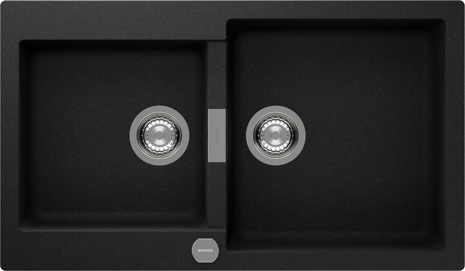 Kitchen Sink Primus N-200 Black (Onyx) CRISTALITE®