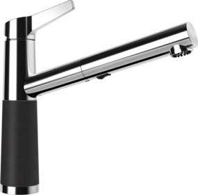 Kitchen Tap SC-510 Onyx Classic Pull-out