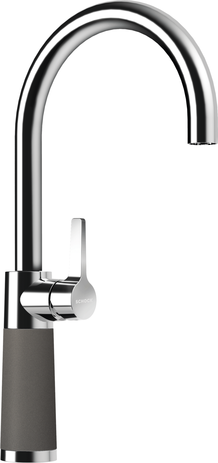 Kitchen Tap SC-520 Silverstone gooseneck Fix