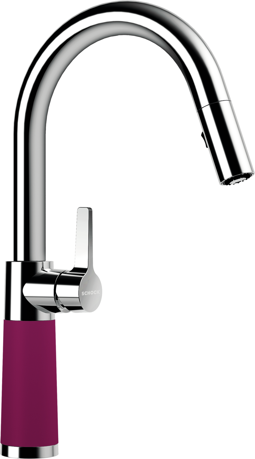 Küchenarmatur SC-520 Berry Schwanenhals Ausziehbar
