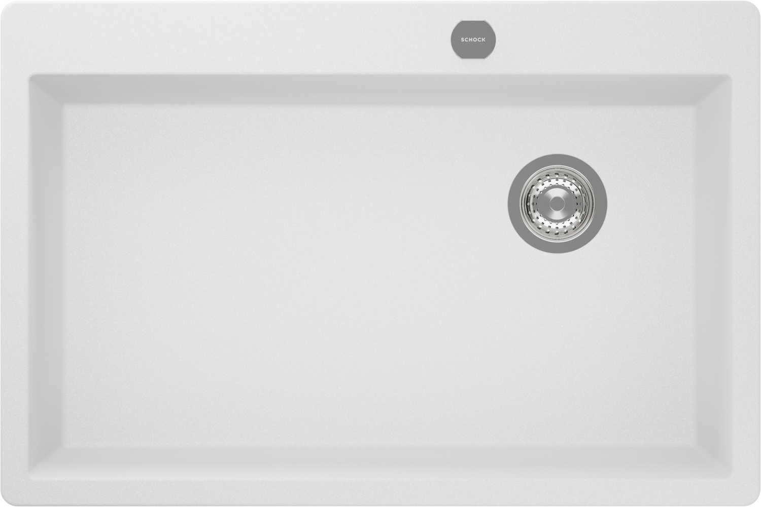 Kitchen Sink Signature N-100XL White (Alpina) CRISTALITE®