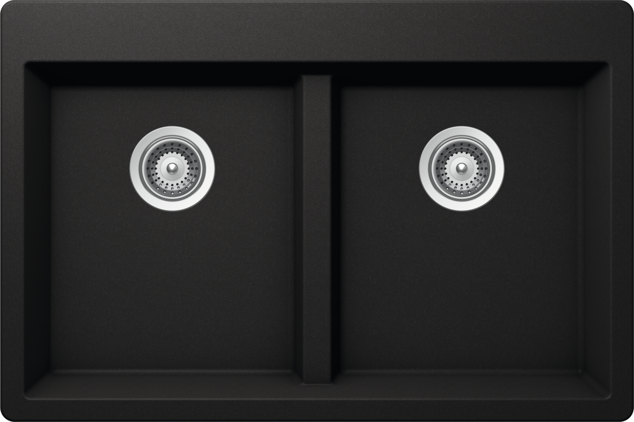 Kitchen Sink Signature N-200 Black (Nero) CRISTALITE®